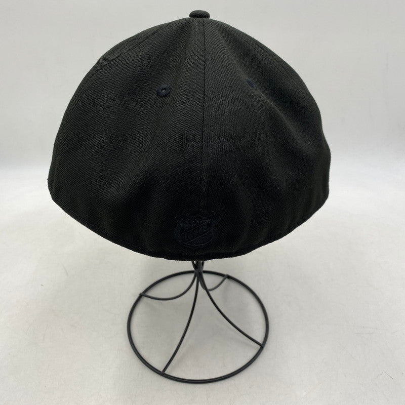 【中古品】【メンズ/レディース】 LOS ANGELES KINGS CAP ロサンゼルス キングス キャップ 帽子 185-260104-yn-07-izu サイズ：8(63.5cm) カラー：ブラック 万代Net店