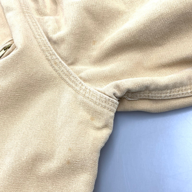 【中古品】【メンズ】 Carhartt カーハート J43WET USA製 THE GROMOOR CAMPANY 90S BLANKET LINER DETROIT JACKET 90年代 ブランケット ライナー デトロイト ジャケット アウター 146-251005-cs-03-izu サイズ：L カラー：ベージュ 万代Net店