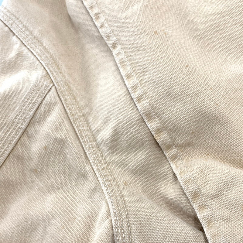 【中古品】【メンズ】 Carhartt カーハート J43WET USA製 THE GROMOOR CAMPANY 90S BLANKET LINER DETROIT JACKET 90年代 ブランケット ライナー デトロイト ジャケット アウター 146-251005-cs-03-izu サイズ：L カラー：ベージュ 万代Net店
