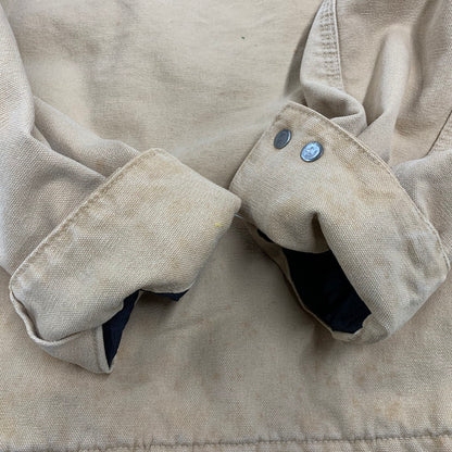 【中古品】【メンズ】 Carhartt カーハート J43WET USA製 THE GROMOOR CAMPANY 90S BLANKET LINER DETROIT JACKET 90年代 ブランケット ライナー デトロイト ジャケット アウター 146-251005-cs-03-izu サイズ：L カラー：ベージュ 万代Net店