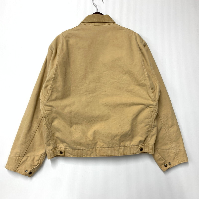 【中古品】【メンズ】 Carhartt カーハート J43WET USA製 THE GROMOOR CAMPANY 90S BLANKET LINER DETROIT JACKET 90年代 ブランケット ライナー デトロイト ジャケット アウター 146-251005-cs-03-izu サイズ：L カラー：ベージュ 万代Net店
