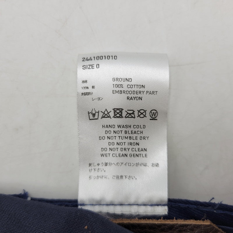 【中古品】【メンズ/レディース】 SUGARHILL シュガーヒル LOGO BASEBALL CAP 2441001010 ロゴ ベースボール キャップ 帽子 185-251005-as-12-izu カラー：ネイビー 万代Net店