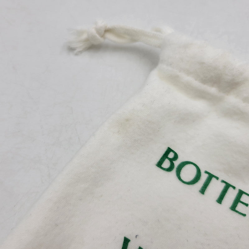 【中古品】【メンズ/レディース】 BOTTEGAVENETA ボッテガヴェネタ TRIANGLE KEY RING トライアングル キーリング 182-251005-as-10-izu カラー：シルバー×グリーン 万代Net店