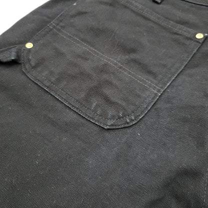 【中古品】【メンズ】 Carhartt カーハート FIRM DUCK DOUBLE FRONT UTILITY WORK PANT B01 BLK ワークパンツ USA製 ボトムス 157-251005-as-05-izu サイズ：34×30 カラー：ブラック 万代Net店