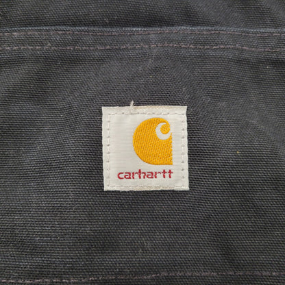 【中古品】【メンズ】 Carhartt カーハート FIRM DUCK DOUBLE FRONT UTILITY WORK PANT B01 BLK ワークパンツ USA製 ボトムス 157-251005-as-05-izu サイズ：34×30 カラー：ブラック 万代Net店