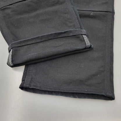 【中古品】【メンズ】 Carhartt カーハート FIRM DUCK DOUBLE FRONT UTILITY WORK PANT B01 BLK ワークパンツ USA製 ボトムス 157-251005-as-05-izu サイズ：34×30 カラー：ブラック 万代Net店
