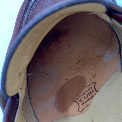 【中古品】【メンズ/レディース】 Paraboot パラブーツ 65610 フランス製 REIMS MARCHE COIN LOAFERS ランス マルシェ コインローファーズ 靴 シューズ 164-251006-ya-13-izu サイズ：7 カラー：BROWN 万代Net店