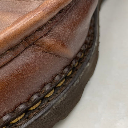 【中古品】【メンズ/レディース】 Paraboot パラブーツ 65610 フランス製 REIMS MARCHE COIN LOAFERS ランス マルシェ コインローファーズ 靴 シューズ 164-251006-ya-13-izu サイズ：7 カラー：BROWN 万代Net店