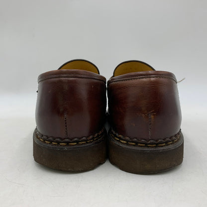 【中古品】【メンズ/レディース】 Paraboot パラブーツ 65610 フランス製 REIMS MARCHE COIN LOAFERS ランス マルシェ コインローファーズ 靴 シューズ 164-251006-ya-13-izu サイズ：7 カラー：BROWN 万代Net店