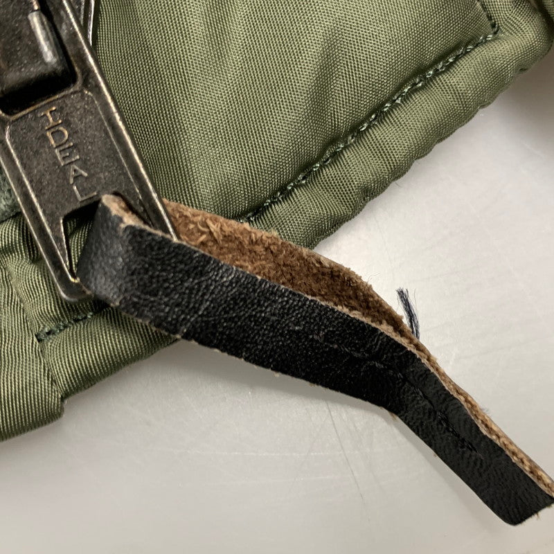 【中古品】【メンズ】 ALPHA INDUSTRIES アルファ インダストリーズ 1615-573-8335 USA製 IDEAL アイディール ジッパー 初期タグ 80S N-2B FLIGHT JACKET フライト ジャケット アウター 145-251006-ya-07-izu サイズ：L カラー：カーキ 万代Net店