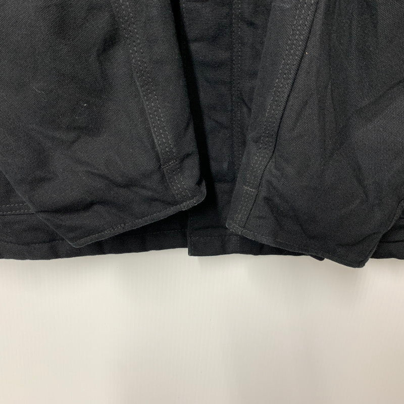 【中古品】【メンズ】 Carhartt カーハート C003 BLK USA製 2012年製 TRADITIONAL QUILT-LINED DUCK WORK COAT トラディショナル キルトラインド ダック ワークコート アウター 146-251006-ya-09-izu サイズ：L-R カラー：BLACK 万代Net店