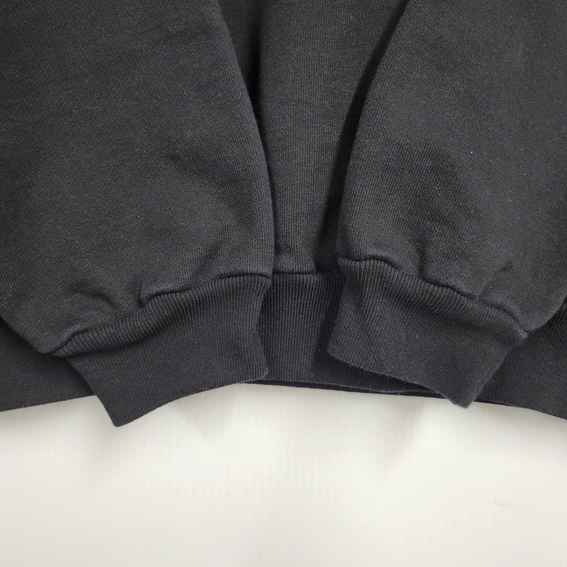 【中古品】【メンズ】 DREAMTEAM ドリームチーム DT UNDER LINE LOGO ディーティー アンダー ライン ロゴ CREWNECK SWEATSHIRT クルーネック スウェットシャツ トップス 長袖 142-260203-cs-10-izu サイズ：M カラー：ブラック 万代Net店