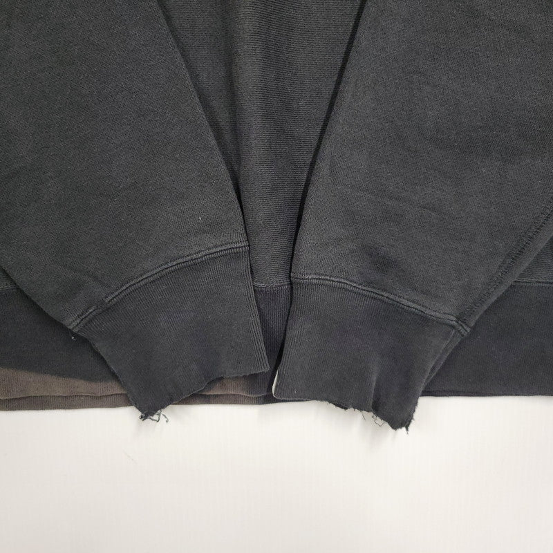 【現状渡し品】【メンズ】 OLD A BATHING APE オールド アベイシングエイプ GENERALS CREWNECK SWEATSHIRT クルーネック スウェットシャツ トレーナー 長袖 トップス 142-251008-as-07-izu サイズ：M カラー：ブラック 万代Net店