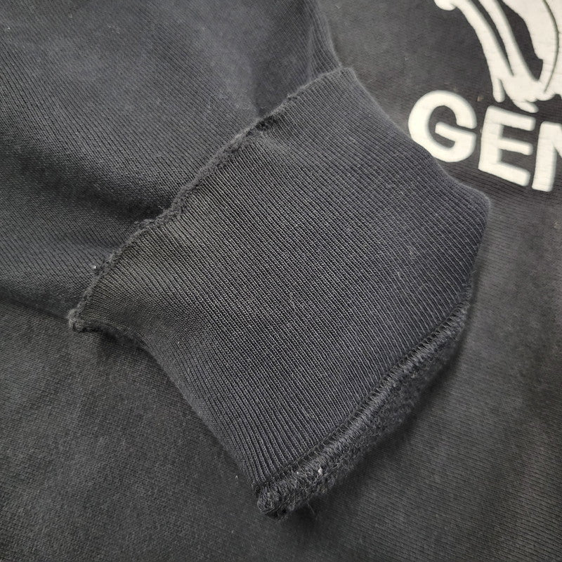 【現状渡し品】【メンズ】 OLD A BATHING APE オールド アベイシングエイプ GENERALS CREWNECK SWEATSHIRT クルーネック スウェットシャツ トレーナー 長袖 トップス 142-251008-as-07-izu サイズ：M カラー：ブラック 万代Net店