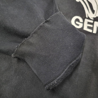 【現状渡し品】【メンズ】 OLD A BATHING APE オールド アベイシングエイプ GENERALS CREWNECK SWEATSHIRT クルーネック スウェットシャツ トレーナー 長袖 トップス 142-251008-as-07-izu サイズ：M カラー：ブラック 万代Net店