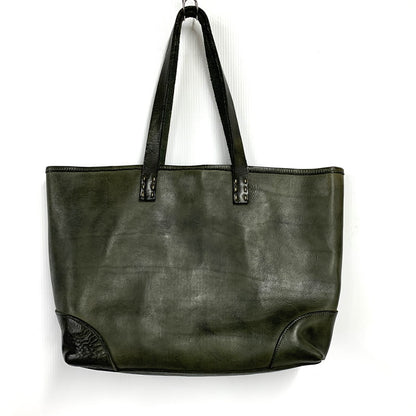 【中古品】【メンズ/レディース】 SLOW スロウ LEATHER TOTE BAG レザー トート バッグ 鞄 カバン 188-251006-ay-06-izu カラー：モスグリーン 万代Net店