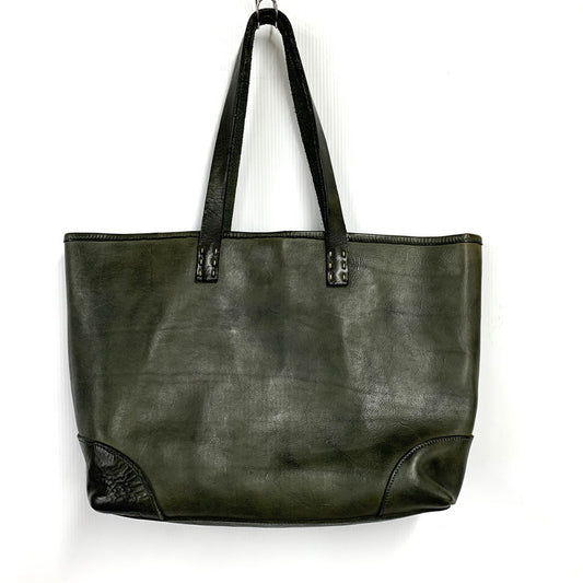 【中古品】【メンズ/レディース】 SLOW スロウ LEATHER TOTE BAG レザー トート バッグ 鞄 カバン 188-251006-ay-06-izu カラー：モスグリーン 万代Net店