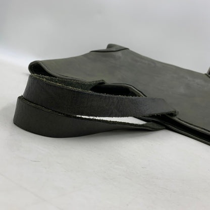 【中古品】【メンズ/レディース】 SLOW スロウ LEATHER TOTE BAG レザー トート バッグ 鞄 カバン 188-251006-ay-06-izu カラー：モスグリーン 万代Net店