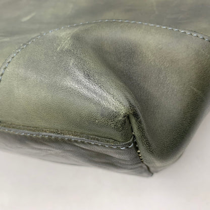 【中古品】【メンズ/レディース】 SLOW スロウ LEATHER TOTE BAG レザー トート バッグ 鞄 カバン 188-251006-ay-06-izu カラー：モスグリーン 万代Net店