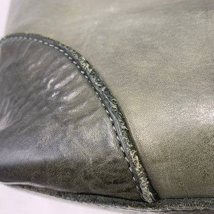 【中古品】【メンズ/レディース】 SLOW スロウ LEATHER TOTE BAG レザー トート バッグ 鞄 カバン 188-251006-ay-06-izu カラー：モスグリーン 万代Net店