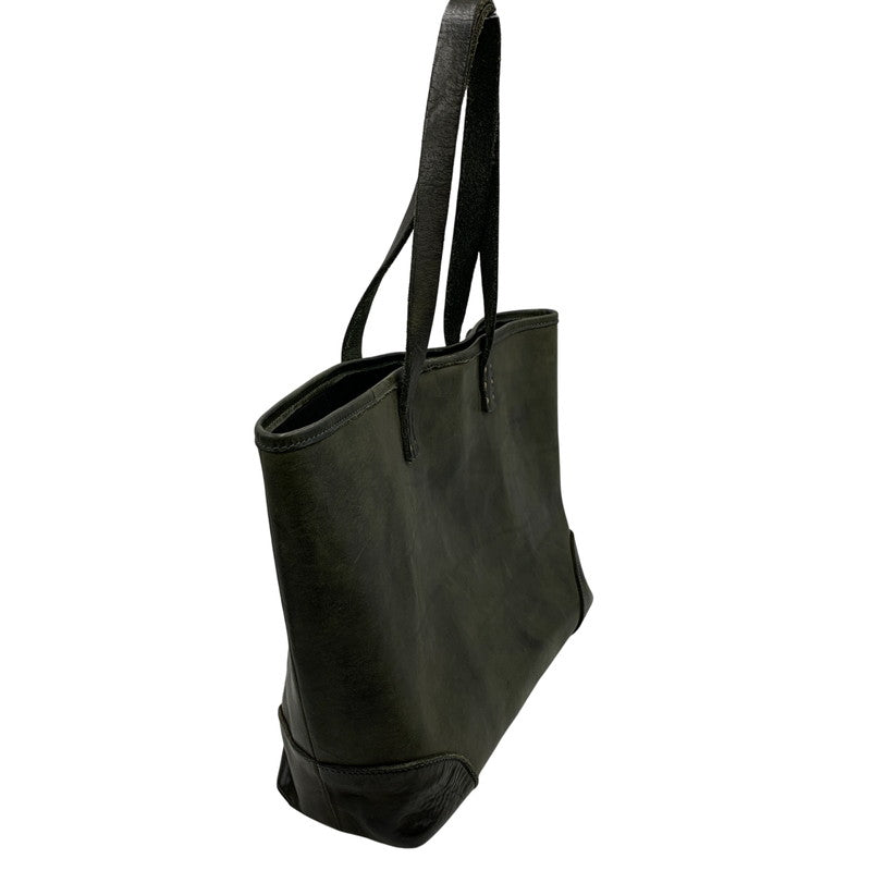 【中古品】【メンズ/レディース】 SLOW スロウ LEATHER TOTE BAG レザー トート バッグ 鞄 カバン 188-251006-ay-06-izu カラー：モスグリーン 万代Net店
