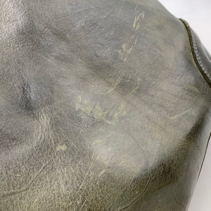 【中古品】【メンズ/レディース】 SLOW スロウ LEATHER TOTE BAG レザー トート バッグ 鞄 カバン 188-251006-ay-06-izu カラー：モスグリーン 万代Net店