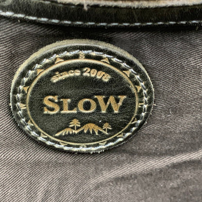 【中古品】【メンズ/レディース】 SLOW スロウ LEATHER TOTE BAG レザー トート バッグ 鞄 カバン 188-251006-ay-06-izu カラー：モスグリーン 万代Net店