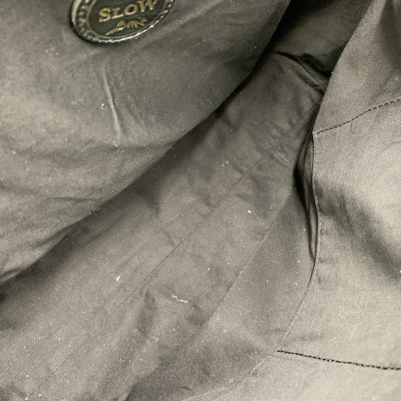 【中古品】【メンズ/レディース】 SLOW スロウ LEATHER TOTE BAG レザー トート バッグ 鞄 カバン 188-251006-ay-06-izu カラー：モスグリーン 万代Net店