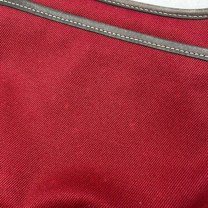 【中古品】【レディース】 OLD COACH オールド コーチ 8114 CANVAS SHOULDER BAG キャンバス ショルダーバッグ カバン 鞄 180-251007-ya-11-izu カラー：RED 万代Net店