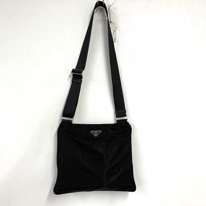 【現状渡し品】【メンズ/レディース】 PRADA プラダ NYLON SHOULDER BAG ナイロン ショルダー バッグ 鞄 カバン 180-251006-ay-02-izu カラー：ブラック 万代Net店