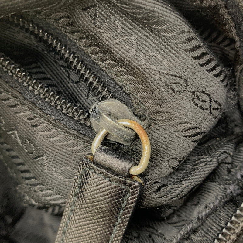 【現状渡し品】【メンズ/レディース】 PRADA プラダ NYLON SHOULDER BAG ナイロン ショルダー バッグ 鞄 カバン 180-251006-ay-02-izu カラー：ブラック 万代Net店