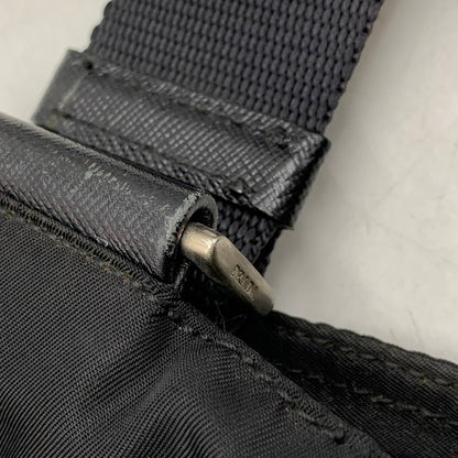 【現状渡し品】【メンズ/レディース】 PRADA プラダ NYLON SHOULDER BAG ナイロン ショルダー バッグ 鞄 カバン 180-251006-ay-02-izu カラー：ブラック 万代Net店