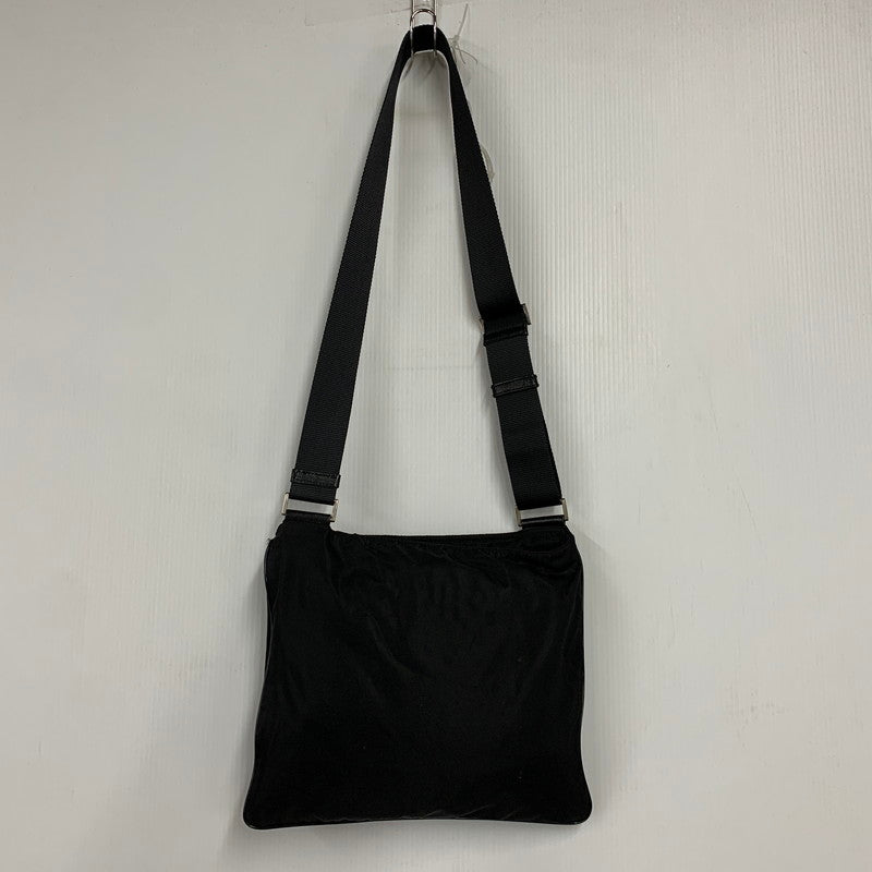 【現状渡し品】【メンズ/レディース】 PRADA プラダ NYLON SHOULDER BAG ナイロン ショルダー バッグ 鞄 カバン 180-251006-ay-02-izu カラー：ブラック 万代Net店
