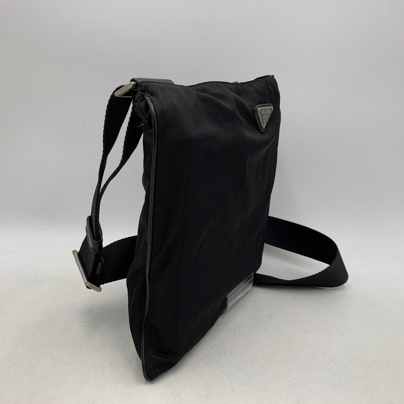 【現状渡し品】【メンズ/レディース】 PRADA プラダ NYLON SHOULDER BAG ナイロン ショルダー バッグ 鞄 カバン 180-251006-ay-02-izu カラー：ブラック 万代Net店