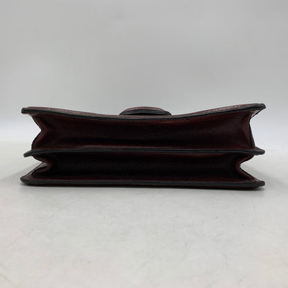 【中古品】【メンズ/レディース】 DRIES VAN NOTEN ドリスヴァンノッテン LEATHER SHOULDER BAG レザー ショルダー バッグ 鞄 カバン 188-251006-ay-01-izu カラー：ブラウン×ブラック 万代Net店