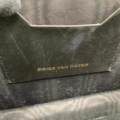 【中古品】【メンズ/レディース】 DRIES VAN NOTEN ドリスヴァンノッテン LEATHER SHOULDER BAG レザー ショルダー バッグ 鞄 カバン 188-251006-ay-01-izu カラー：ブラウン×ブラック 万代Net店