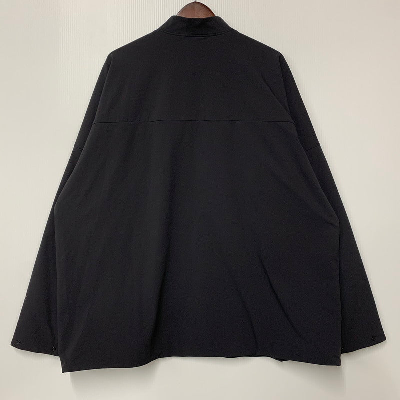 【中古美品】【メンズ】 GRAPHPAPER グラフペーパー GU251-30245 25SS PERTEX EQUILIBRIUM パーテックス イクイリブリウム FRONT YOKE BLOUSON フロントヨークブルゾン アウター 140-251006-ya-04-izu サイズ：2 カラー：BLACK 万代Net店