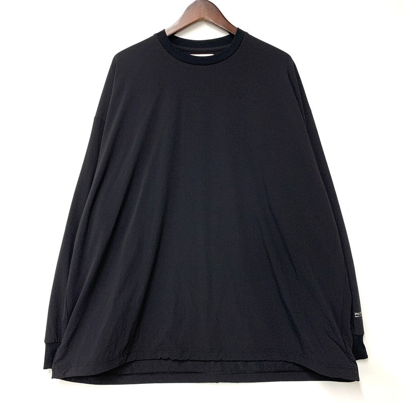 【中古美品】【メンズ】 GRAPHPAPER グラフペーパー GM251-70052 PERTEX EQUILIBRIUM パーテックス イクイリブリウム L/S ロングスリーブ TECH PULLOVER テックプルオーバー トップス 長袖 140-251006-ya-03-izu サイズ：2 カラー：BLACK 万代Net店