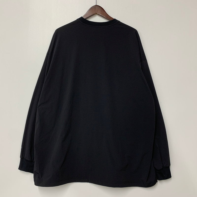 【中古美品】【メンズ】 GRAPHPAPER グラフペーパー GM251-70052 PERTEX EQUILIBRIUM パーテックス イクイリブリウム L/S ロングスリーブ TECH PULLOVER テックプルオーバー トップス 長袖 140-251006-ya-03-izu サイズ：2 カラー：BLACK 万代Net店