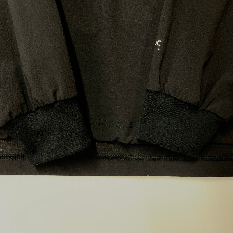 【中古美品】【メンズ】 GRAPHPAPER グラフペーパー GM251-70052 PERTEX EQUILIBRIUM パーテックス イクイリブリウム L/S ロングスリーブ TECH PULLOVER テックプルオーバー トップス 長袖 140-251006-ya-03-izu サイズ：2 カラー：BLACK 万代Net店