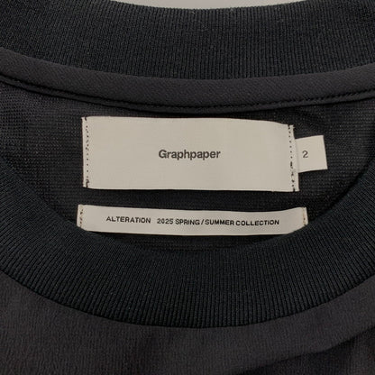 【中古美品】【メンズ】 GRAPHPAPER グラフペーパー GM251-70052 PERTEX EQUILIBRIUM パーテックス イクイリブリウム L/S ロングスリーブ TECH PULLOVER テックプルオーバー トップス 長袖 140-251006-ya-03-izu サイズ：2 カラー：BLACK 万代Net店