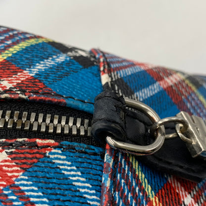 【現状渡し品】【レディース】 Vivienne Westwood ANGLOMANIA ヴィヴィアンウエストウッド アングロマニア 2WAY CHECK MINI BOSTON BAG チェック ミニ ボストン バッグ ショルダー ハンド 鞄 カバン 188-251006-ay-05-izu カラー：マルチ 万代Net店