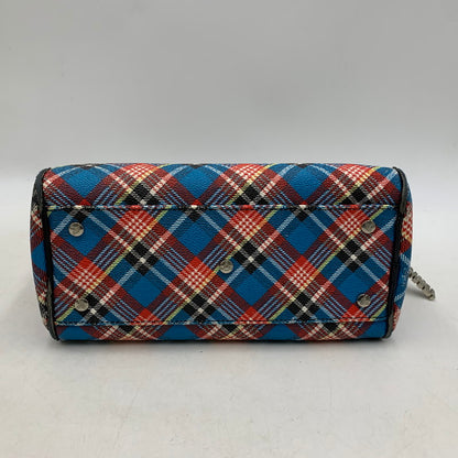 【現状渡し品】【レディース】 Vivienne Westwood ANGLOMANIA ヴィヴィアンウエストウッド アングロマニア 2WAY CHECK MINI BOSTON BAG チェック ミニ ボストン バッグ ショルダー ハンド 鞄 カバン 188-251006-ay-05-izu カラー：マルチ 万代Net店