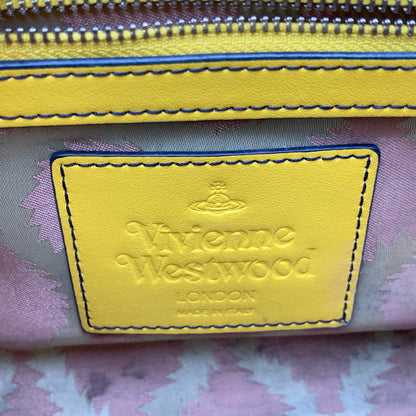 【現状渡し品】【レディース】 Vivienne Westwood ヴィヴィアンウエストウッド MATILDA HAND BAG マチルダ ハンド バッグ 鞄 カバン 188-251006-ay-04-izu カラー：イエロー 万代Net店