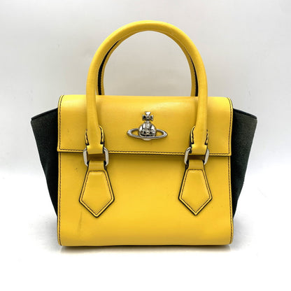 【現状渡し品】【レディース】 Vivienne Westwood ヴィヴィアンウエストウッド MATILDA HAND BAG マチルダ ハンド バッグ 鞄 カバン 188-251006-ay-04-izu カラー：イエロー 万代Net店