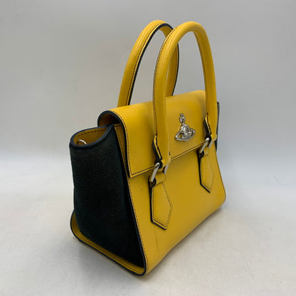 【現状渡し品】【レディース】 Vivienne Westwood ヴィヴィアンウエストウッド MATILDA HAND BAG マチルダ ハンド バッグ 鞄 カバン 188-251006-ay-04-izu カラー：イエロー 万代Net店
