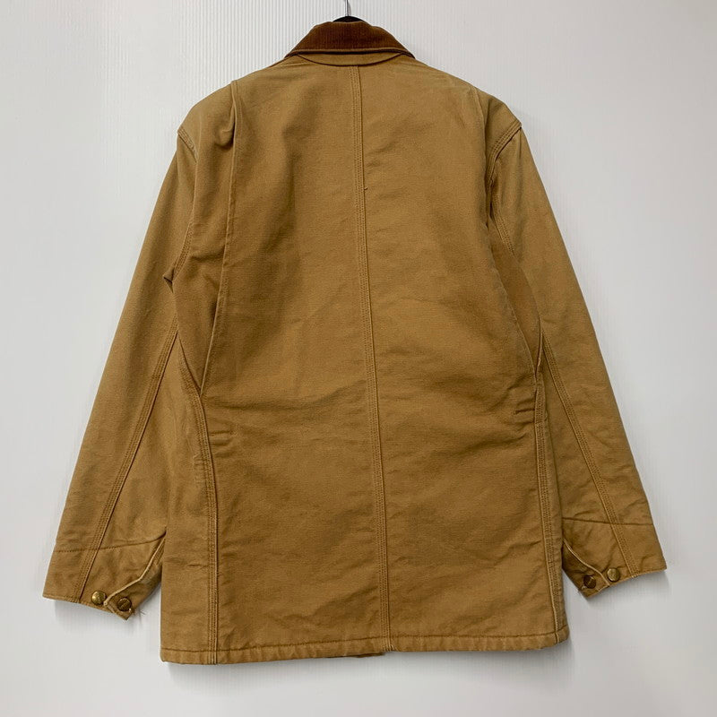 【中古品】【メンズ】 Carhartt カーハート C01 BRN メキシコ製 10年製 BLANKET LINER DUCK CHORE COAT ブランケット ライナー ダック チョア コート アウター 146-251006-cs-05-izu サイズ：36 カラー：ブラウン 万代Net店