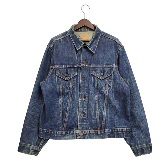 【現状渡し品】【メンズ】 Levi's リーバイス BIG-E DENIM JACKET デニムジャケット ポケットボタン裏刻印522 不均等V アウター 146-251007-as-06-izu カラー：インディゴ 万代Net店