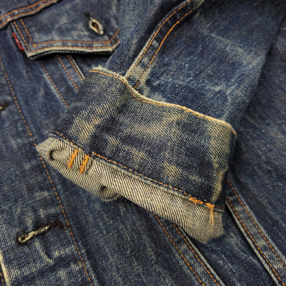 【現状渡し品】【メンズ】 Levi's リーバイス BIG-E DENIM JACKET デニムジャケット ポケットボタン裏刻印522 不均等V アウター 146-251007-as-06-izu カラー：インディゴ 万代Net店