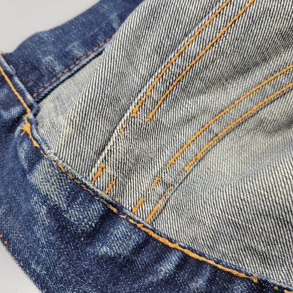 【現状渡し品】【メンズ】 Levi's リーバイス BIG-E DENIM JACKET デニムジャケット ポケットボタン裏刻印522 不均等V アウター 146-251007-as-06-izu カラー：インディゴ 万代Net店